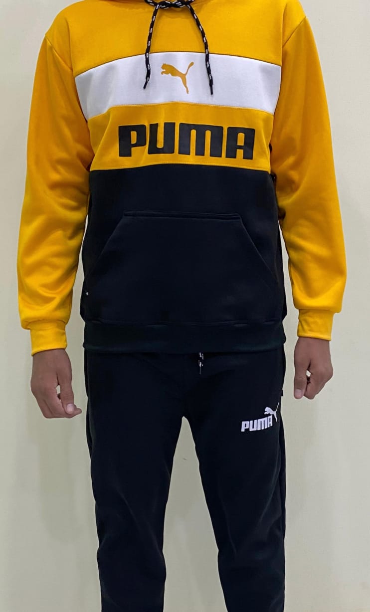 DYNAMIC FUSION WINTER -YELLOW/BLACK (TRACKSUIT)